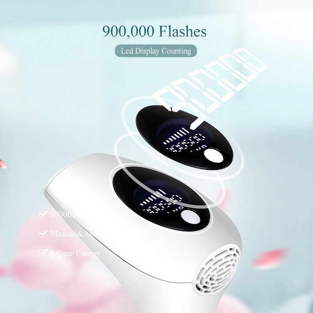 Laser IPL Permanent Hair Remover Device Face and Skin Epilator