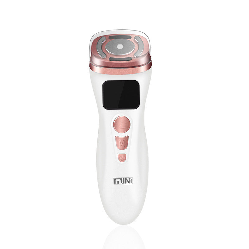 3 in 1 RF Face Beauty Machine Mini Skin Tightening HIFU Microcurrent Reduce Wrinkle Facial Care Applicator Machine 100/240V US Plug