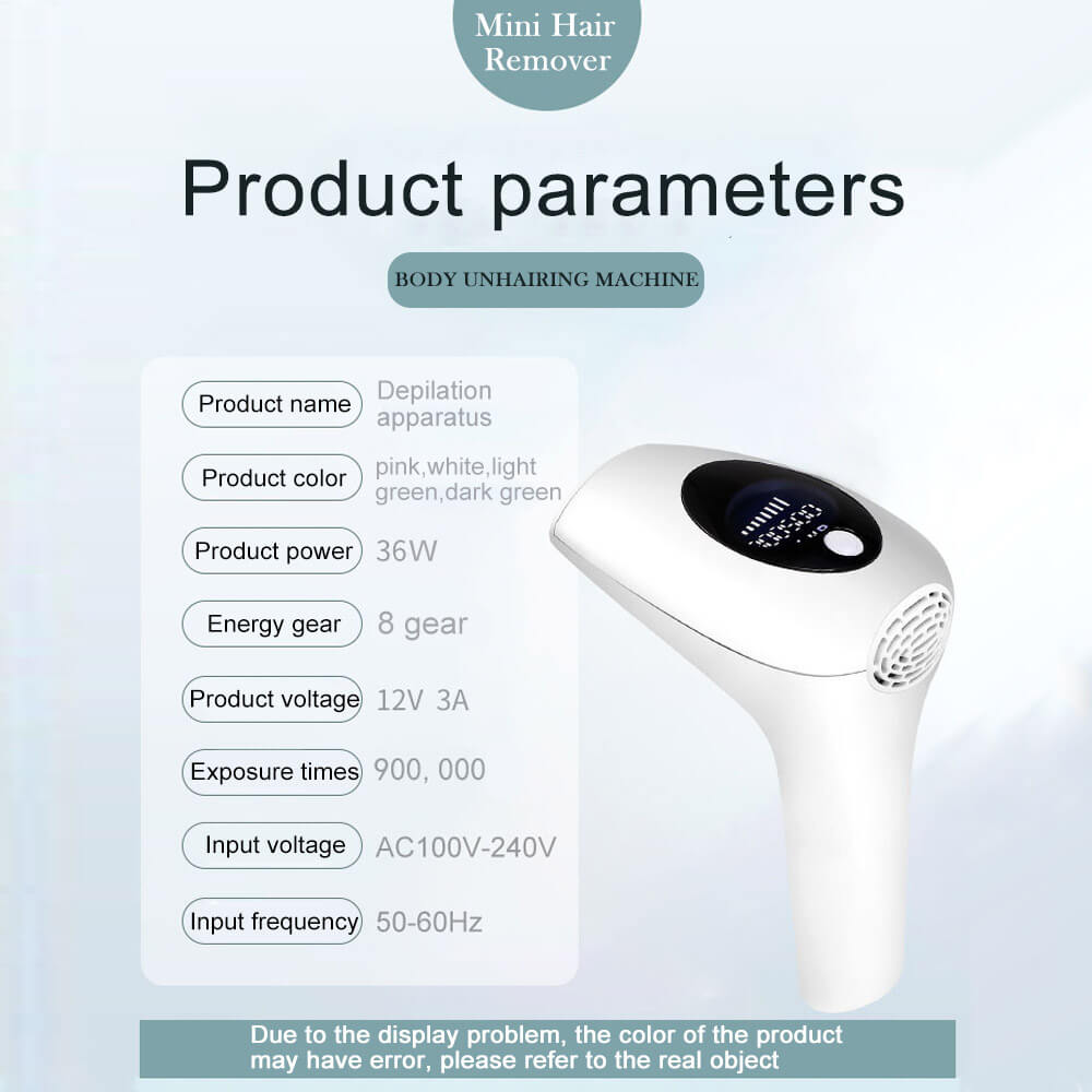 Laser IPL Permanent Hair Remover Device Face and Skin Epilator