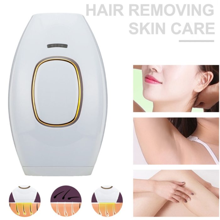 IPL Laser Hair Removal for Women and Men,999999 Flashes at-Home Hair Removal Device for Face Leg Arm Back Bikini Line Whole Body Treatment