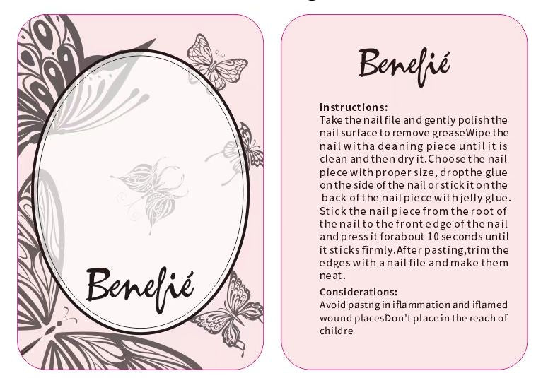 Benefie' Core Collection Matching Gel & Lacquer Set No.7