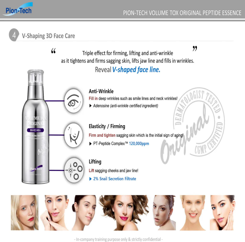 Pion-Tech Volume Tox Original Peptide Essence