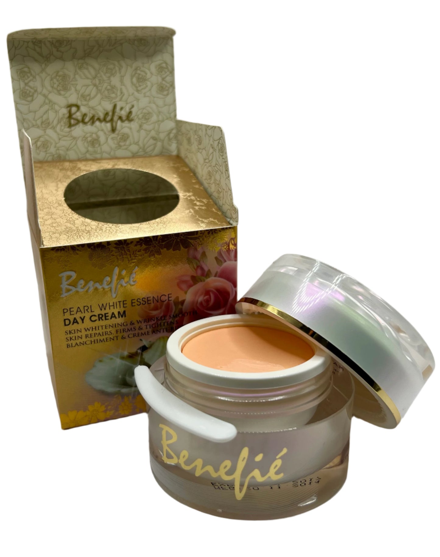 Benefie' Pearl White Essense Day Cream  0.5 oz/ 15g