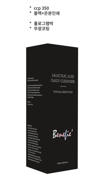 Benefie' SALICYLIC ACID DAILY CLEANSER 120ml  MADE IN KOREA