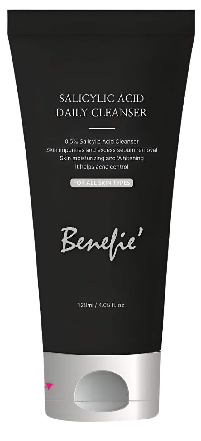Benefie' SALICYLIC ACID DAILY CLEANSER 120ml  MADE IN KOREA