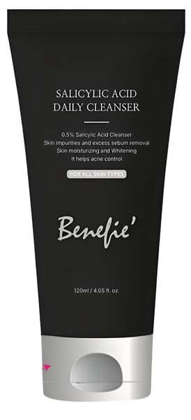 Benefie' SALICYLIC ACID DAILY CLEANSER 120ml  MADE IN KOREA