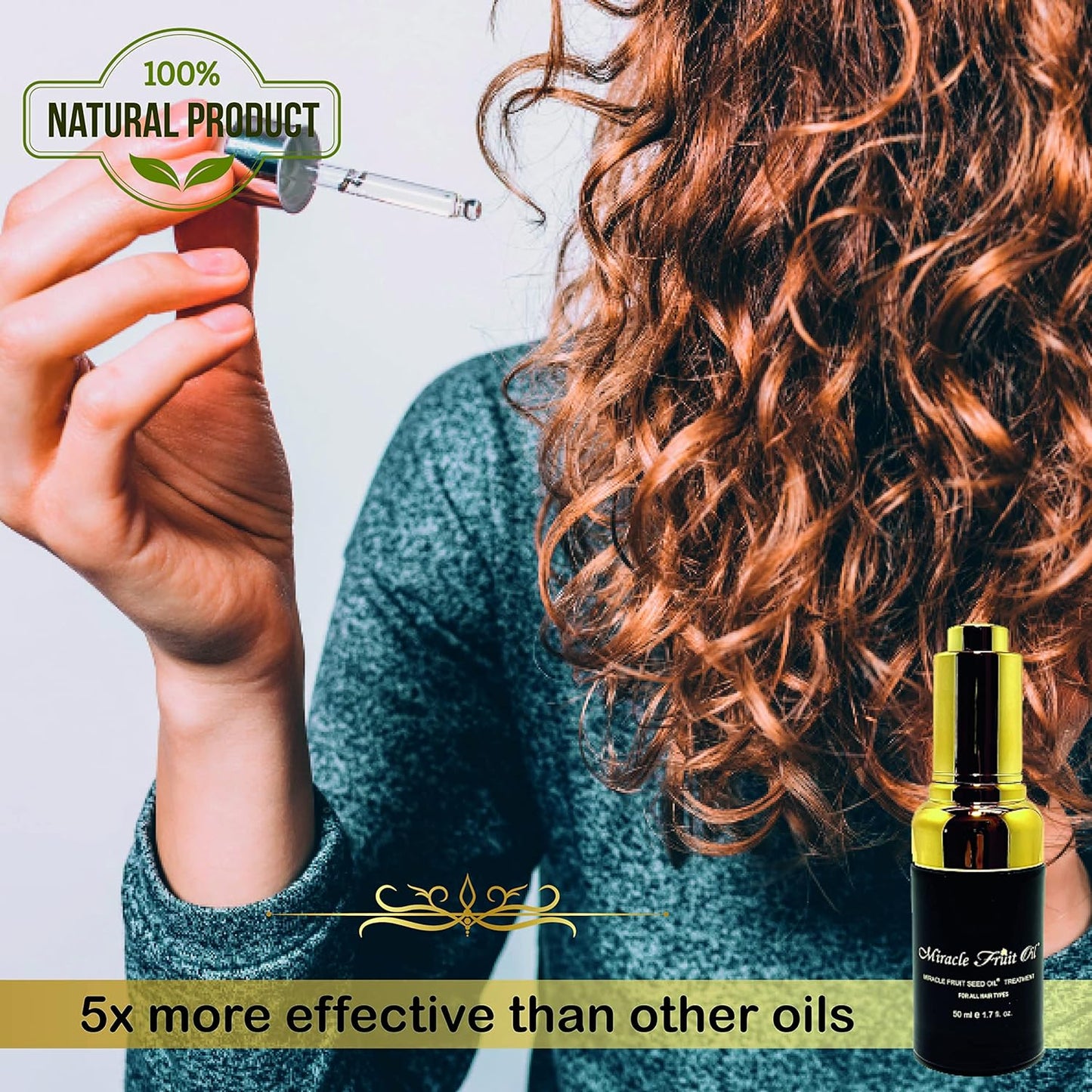 Hair and Scalp Treatment-Miracle Fruit Seed Oil 1.7 fl.oz. / 50ml