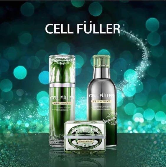 CELL FULLER V12 PEPTIDE BOOSTER + ESSENCE + CREAM SET